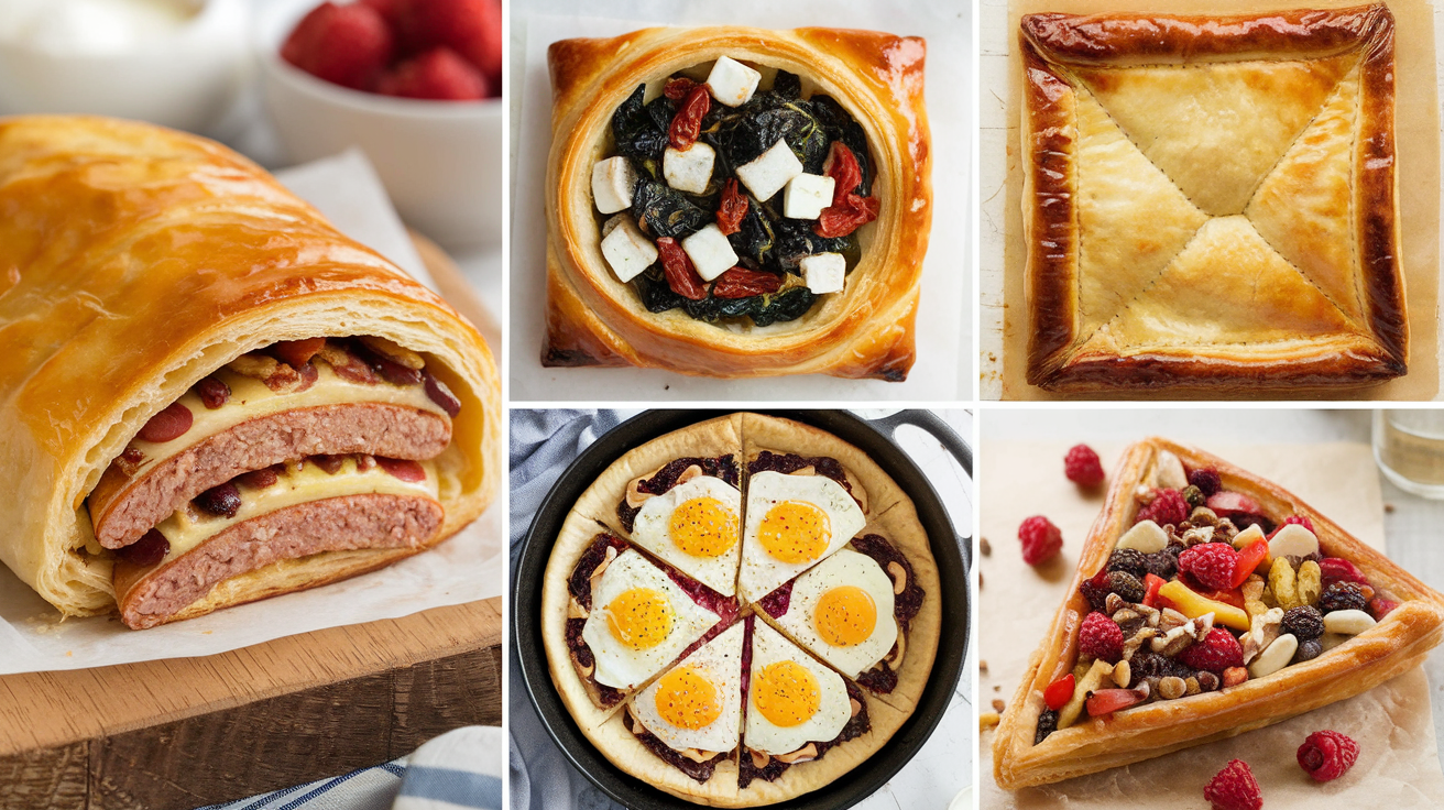 5 Puff Pastry Breakfast Recipes