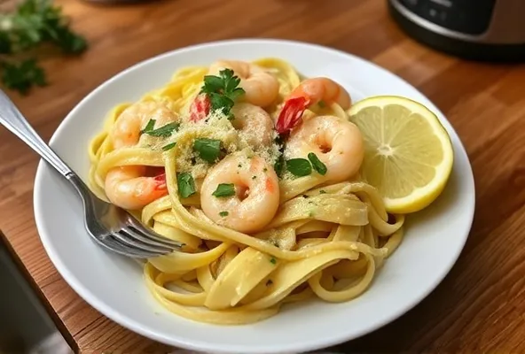 A beautiful, inviting dinner spread showcasing multiple quick 30 minute meals options on a rustic wooden table. The spread includes a colorful shrimp taco dish, creamy pasta with vegetables, and a vibrant veggie stir-fry. The scene has warm lighting and is styled for a cozy dinner at home, perfect for busy weeknights.